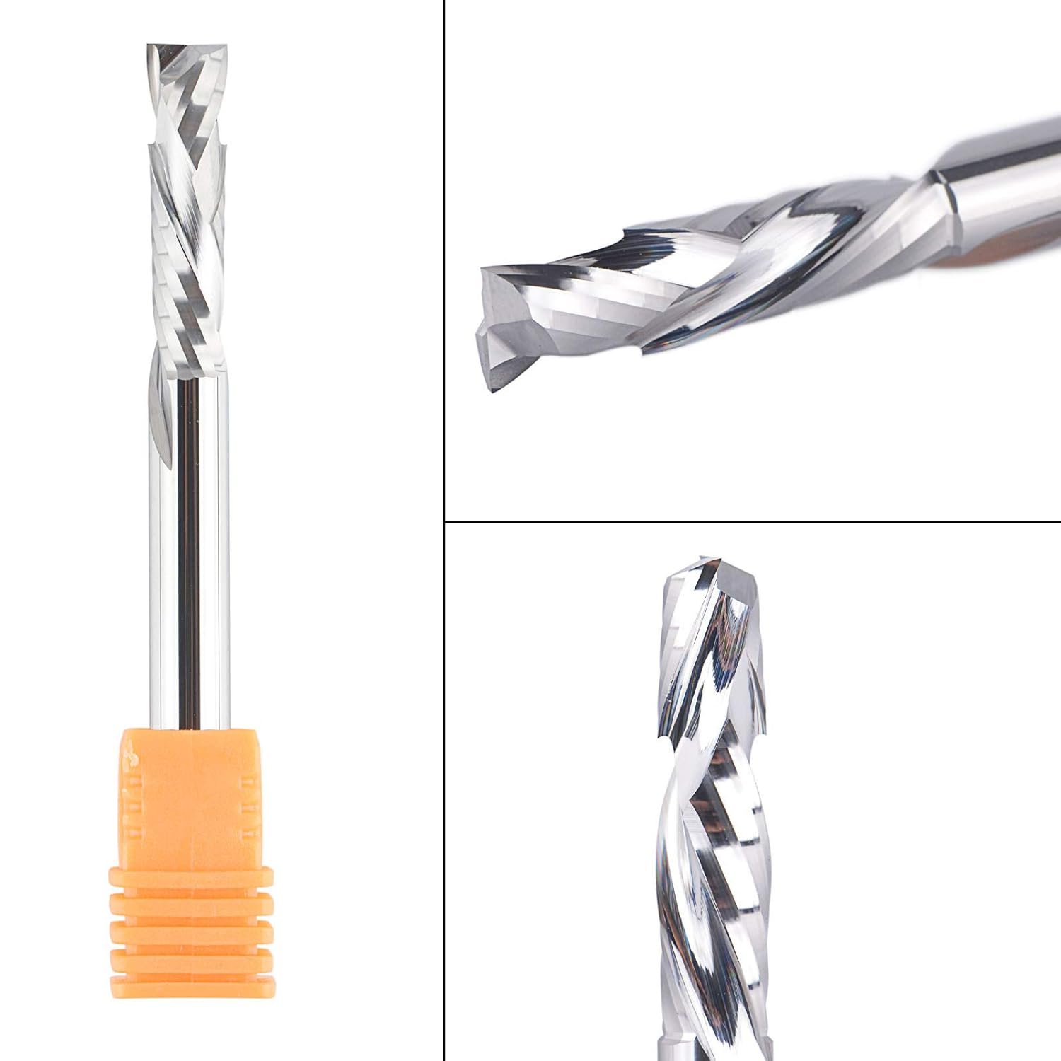 1/4 X 1 inch Carbide Spiral Router Bit with 1/4 inch Shank D2656