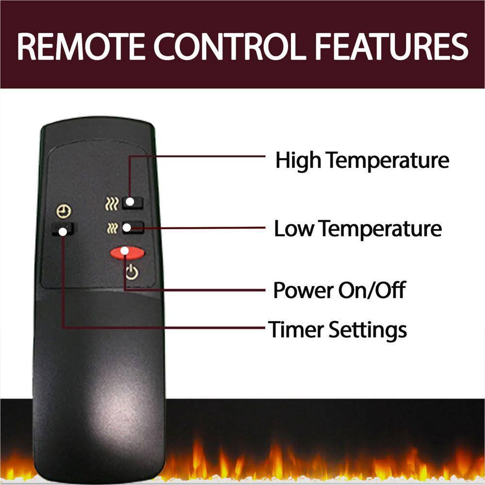 47 in. Electric Fireplace with Entertainment Stand in Cherry M486