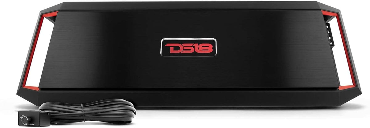 6000 Watts Max 1 Channel Class D Amplifier with Bass Remote Knob D501