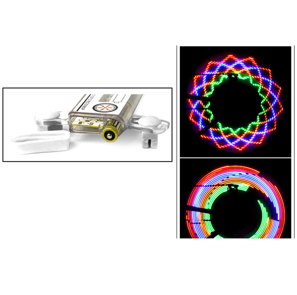 Rainbow 32 LED Wheel Signal Lights for Bicycles O147778