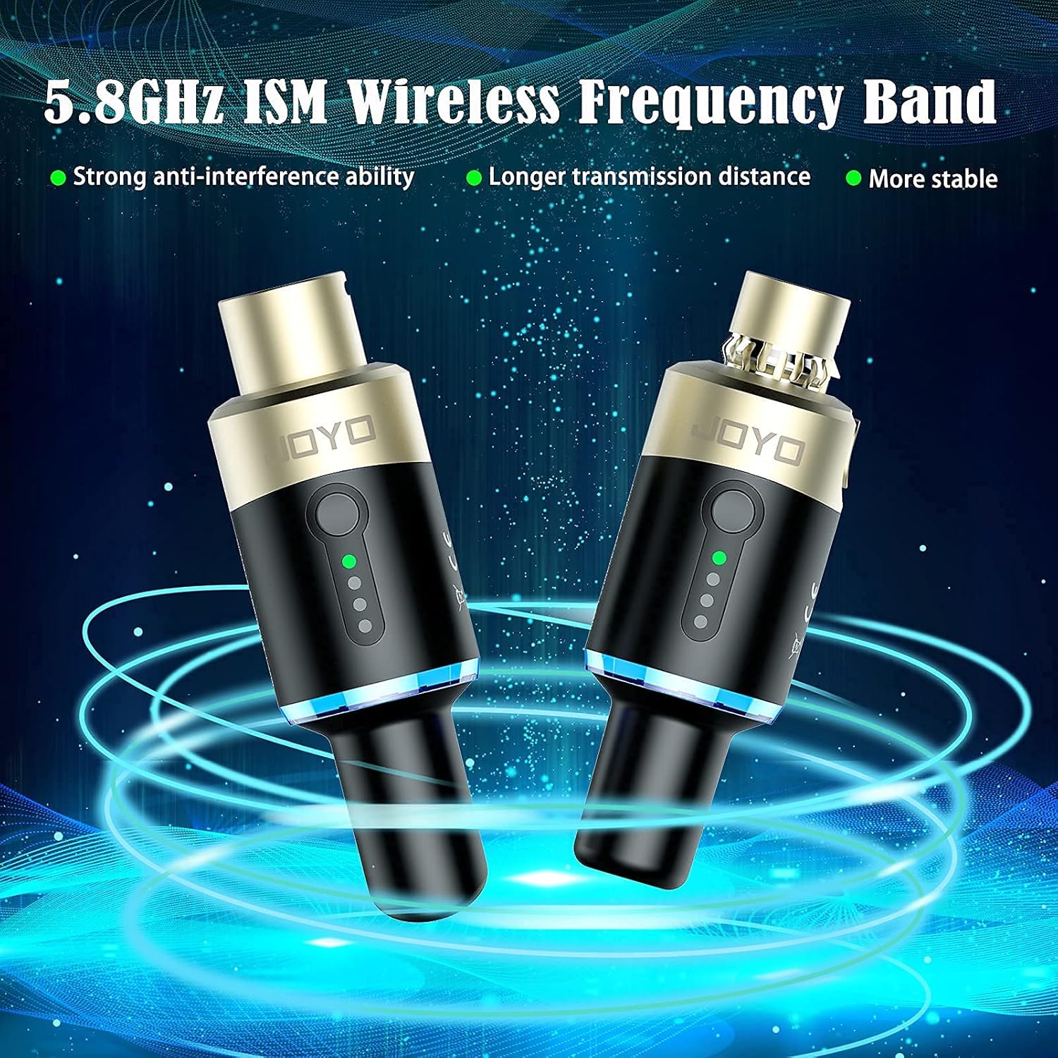 5.8GHz Wireless XLR Microphone System A938591