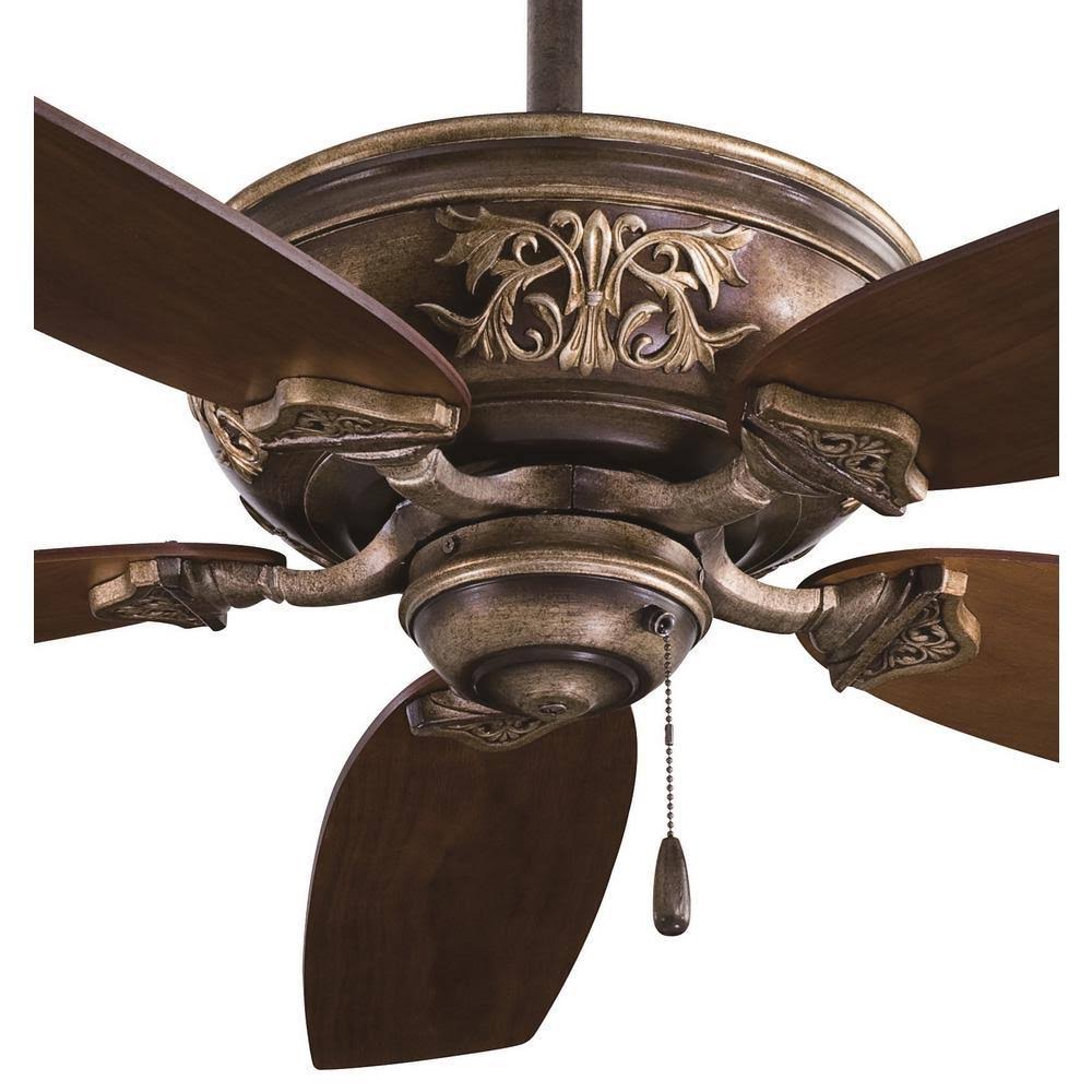 Patina Iron Dark Walnut Ceiling Fan T253115