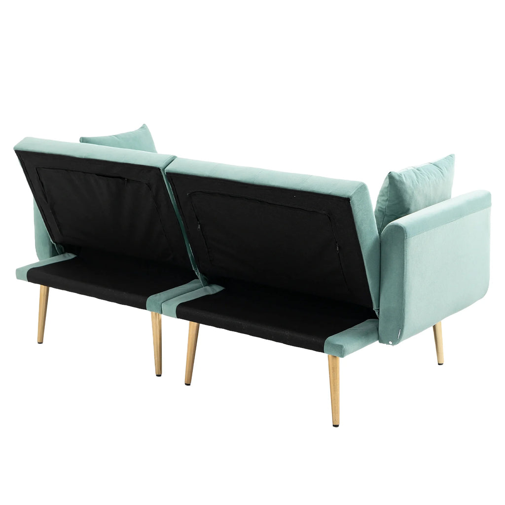 Velvet Sofa with Metal Feet M203