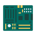 GATEWAY PROFILE 5 I/O VIDEO USB PS 100M NIC DAUGHTER BOARD WITH BACK PLATE X687