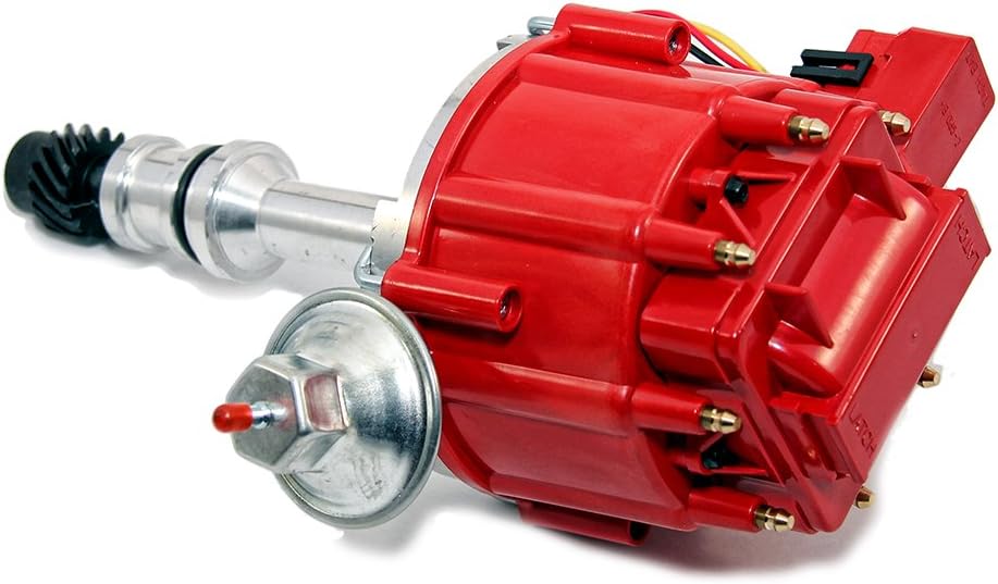 HEI Distributor for Oldsmobile Rocket V8 455 Engine with Vacuum Advance Pack of 2 K558