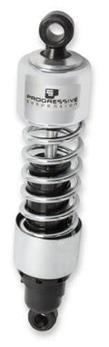 Chrome Standard Low Rear Suspension Shock H405