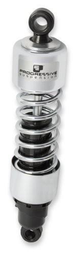 Chrome Standard Low Rear Suspension Shock H405