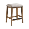 Oak Backless Stool, Set of 2 D9349