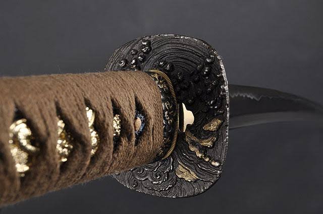 1045 Carbon Steel Full Tang Samurai Katana P880252