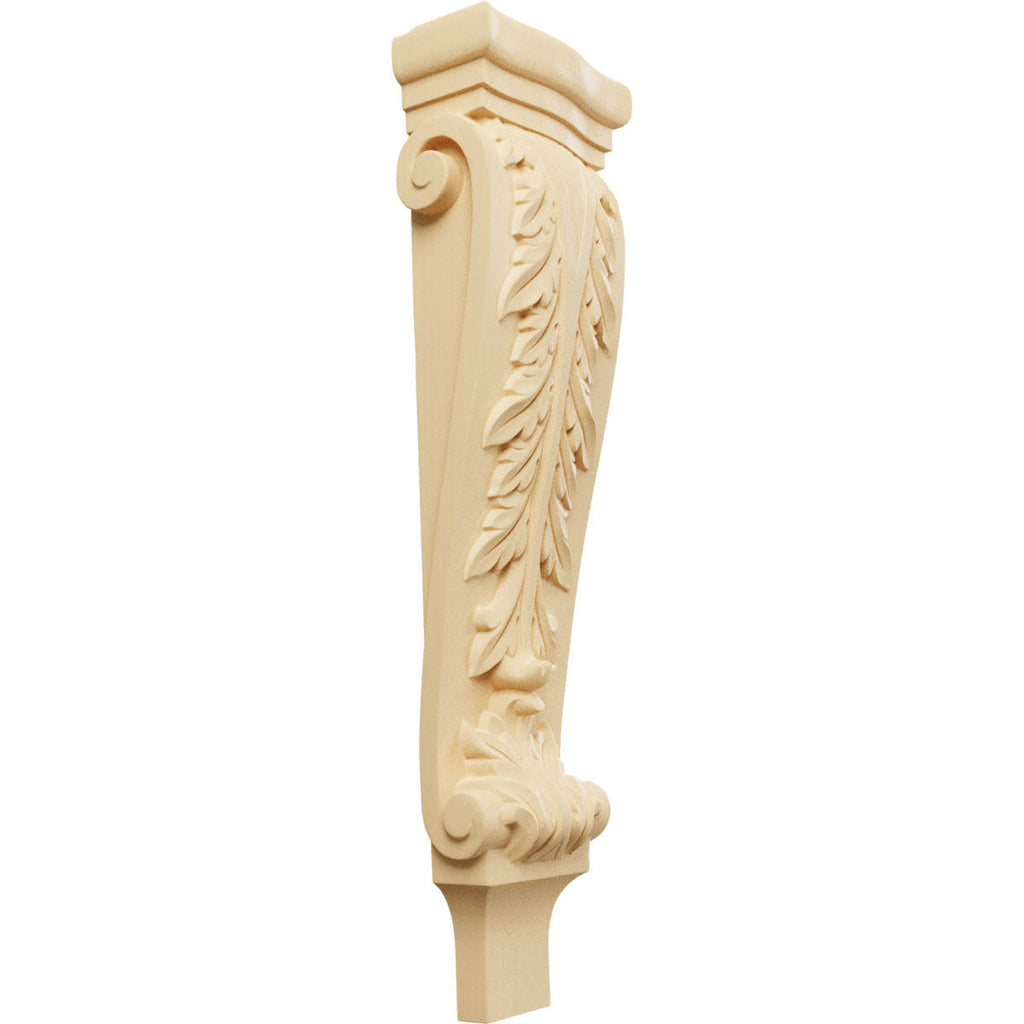Maple Large Acanthus Pilaster Corbel U972637