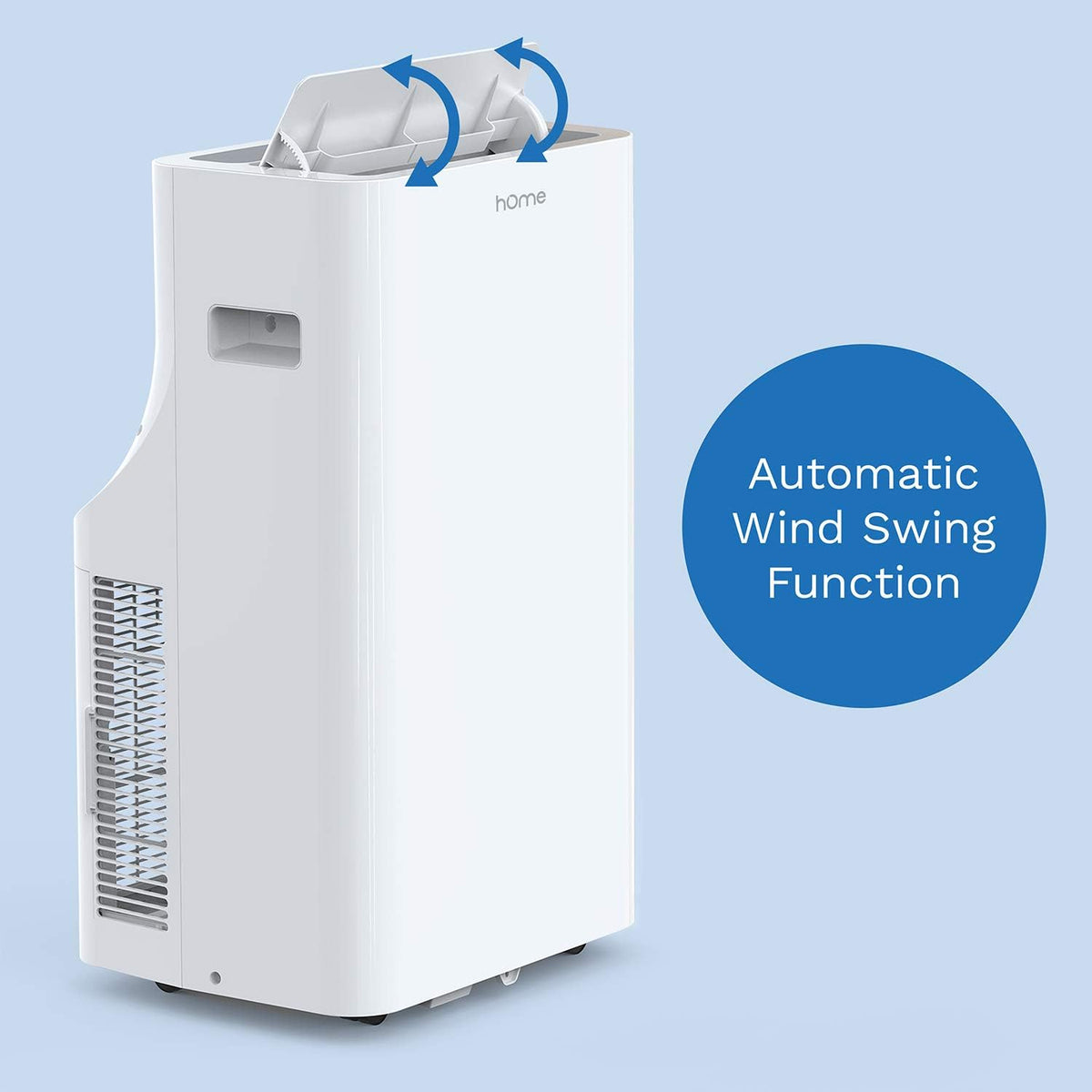 12000 BTU Portable Air Conditioner with Wheels and Remote Control H3542
