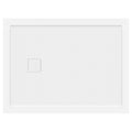Left Double Threshold Shower Pan Base Wall Corner Left Drain Y7537