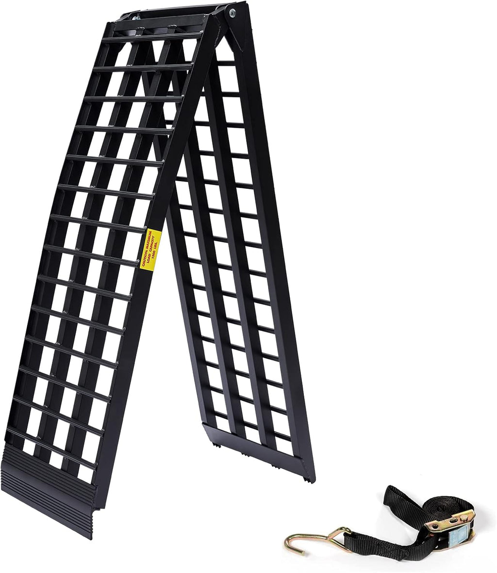 1500 lbs Capacity Aluminum Folding Loading Ramp U713330