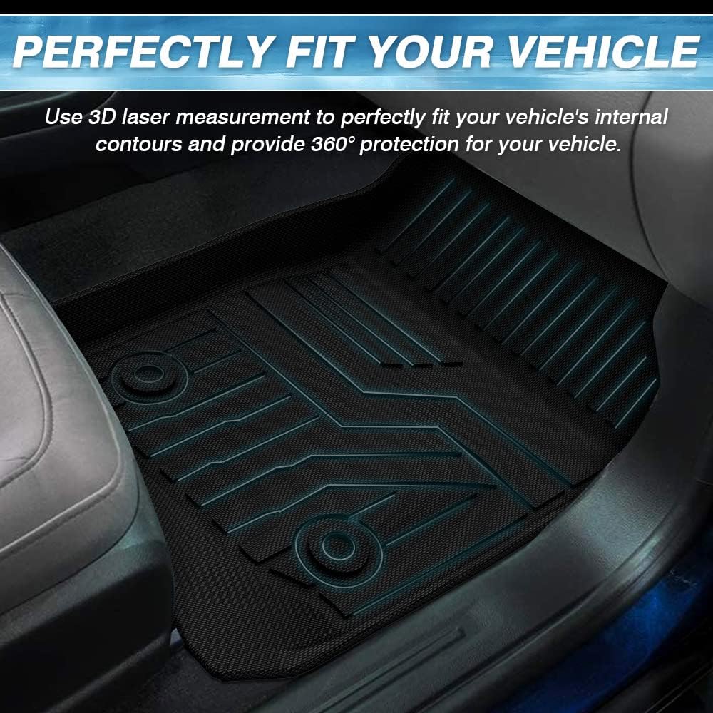 All Weather Front Floor Liners for Chevrolet Colorado GMC Canyon X27134