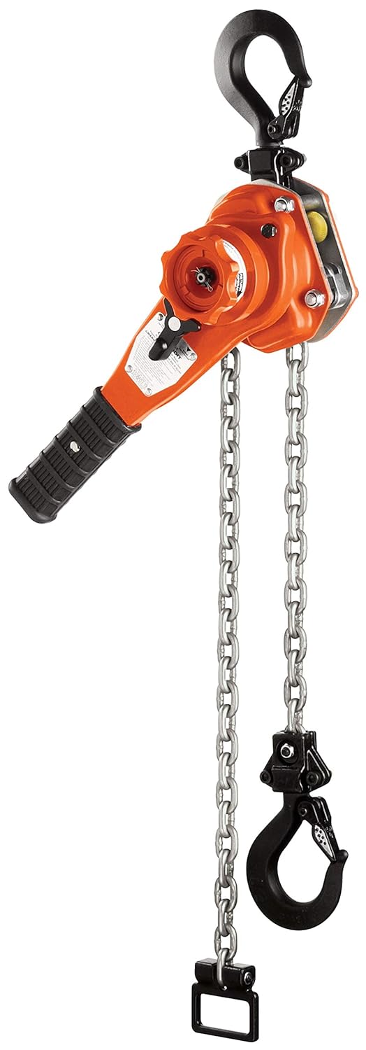 1-1/2 Ton Capacity Ratchet Lever Hoist, 10' Lift N417610