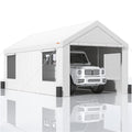 Heavy Duty Car Canopy with Roll-up Ventilated Windows I171894