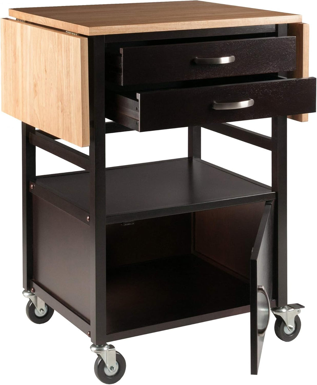 Black Kitchen Cart I189280