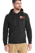Mens Full Zip Hoodie Large Black I924