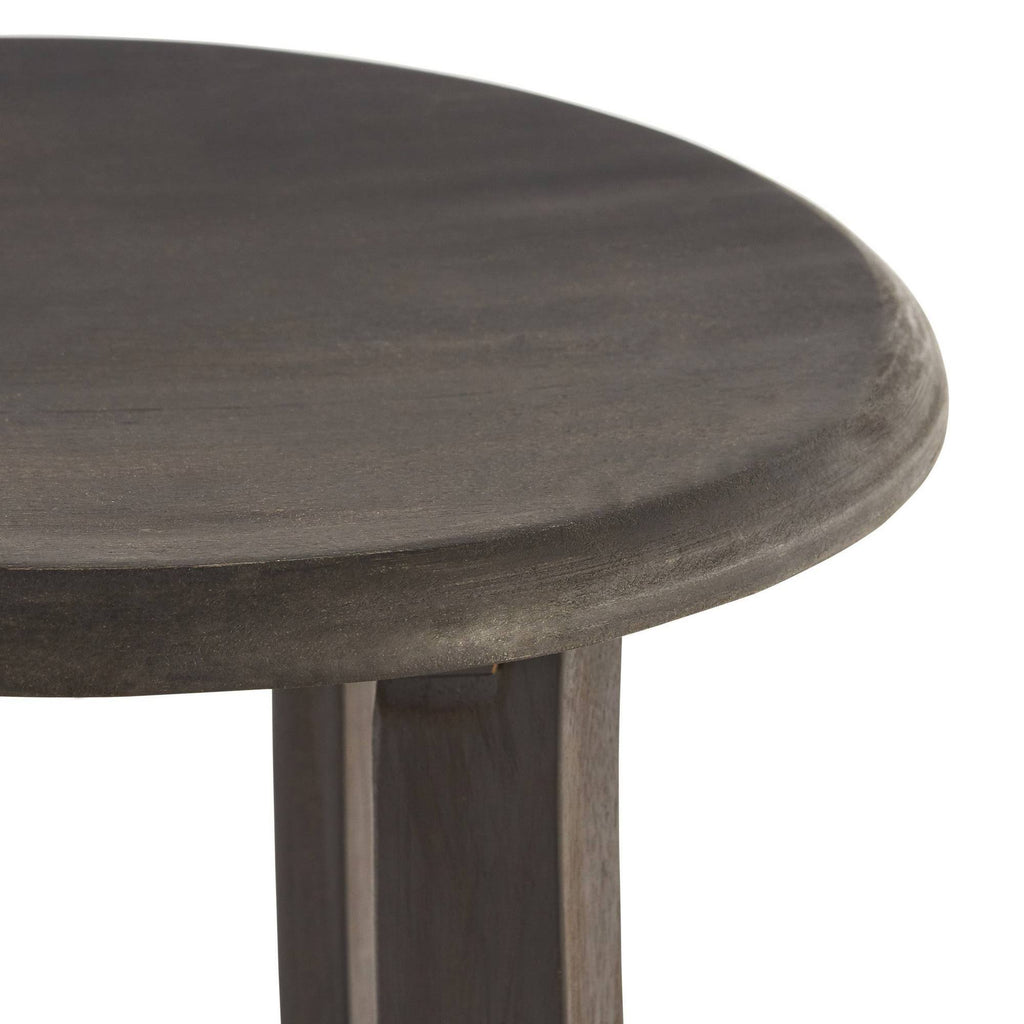 Grey Acacia Wood Barstool (Set of 2) K9869
