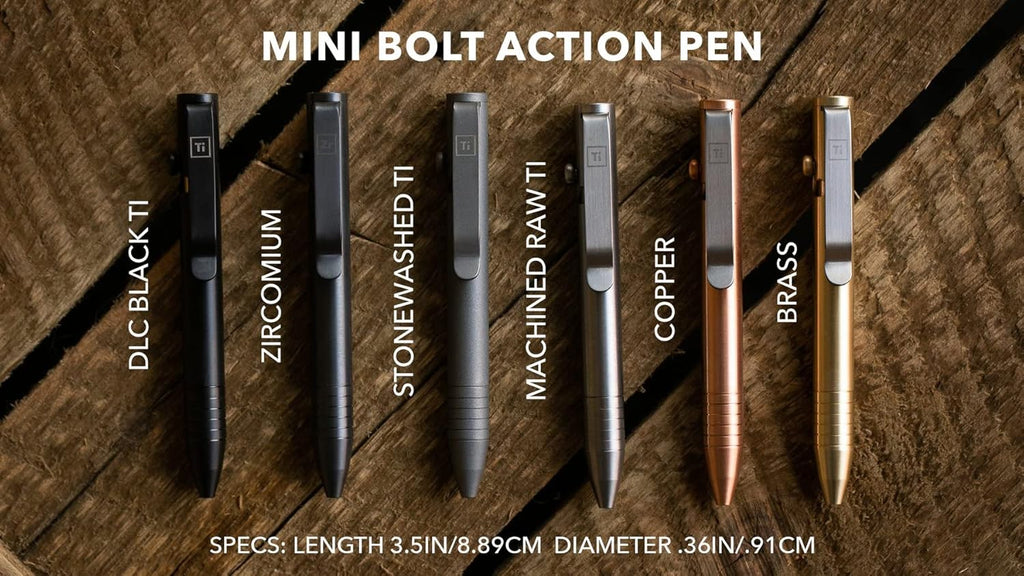 Mini Bolt Action Pen (Zirconium) M9438