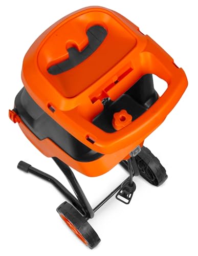 Black Electric Wood Chipper and Shredder R52310