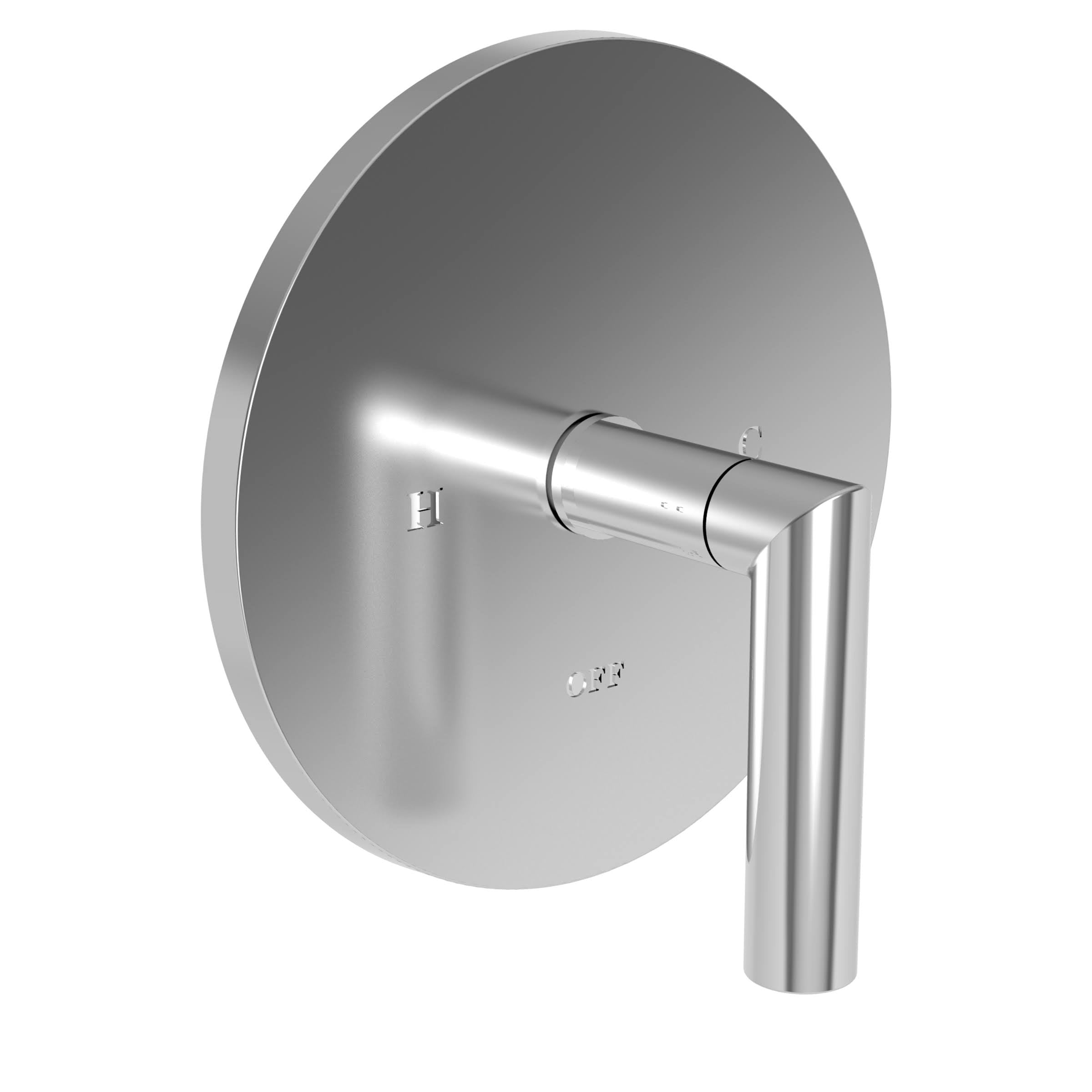 Matte White Shower Trim Plate J16754