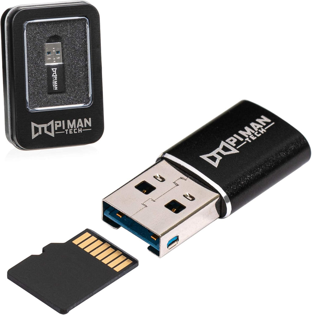 128 GB MicroSD Card and USB 3.0 Adapter, Pack of 2 F7776