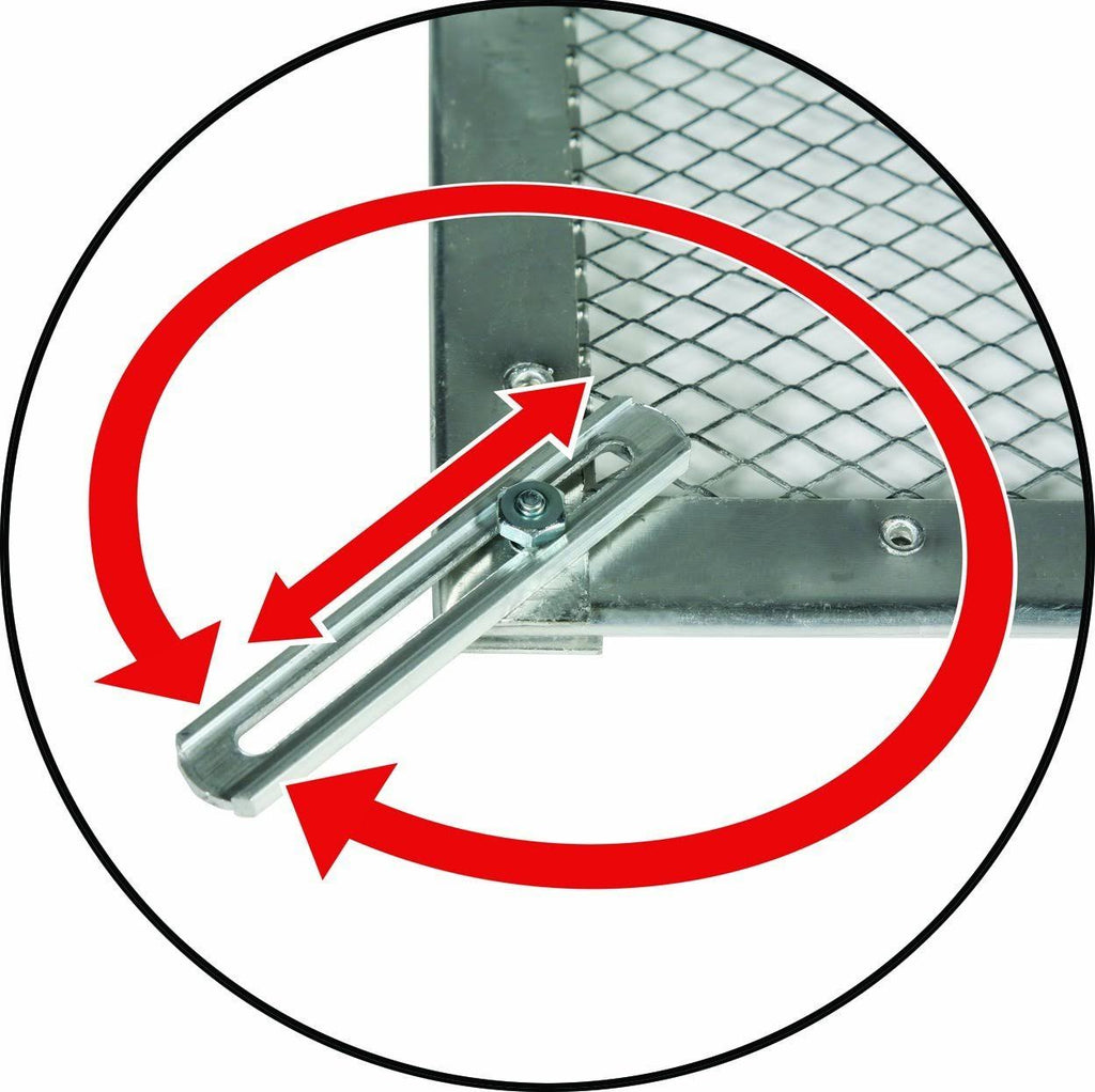 Aluminum Screen Door Standard Mesh Grille E779