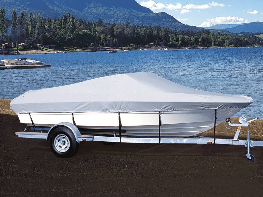Gray V-Hull Runabout Cover O40207