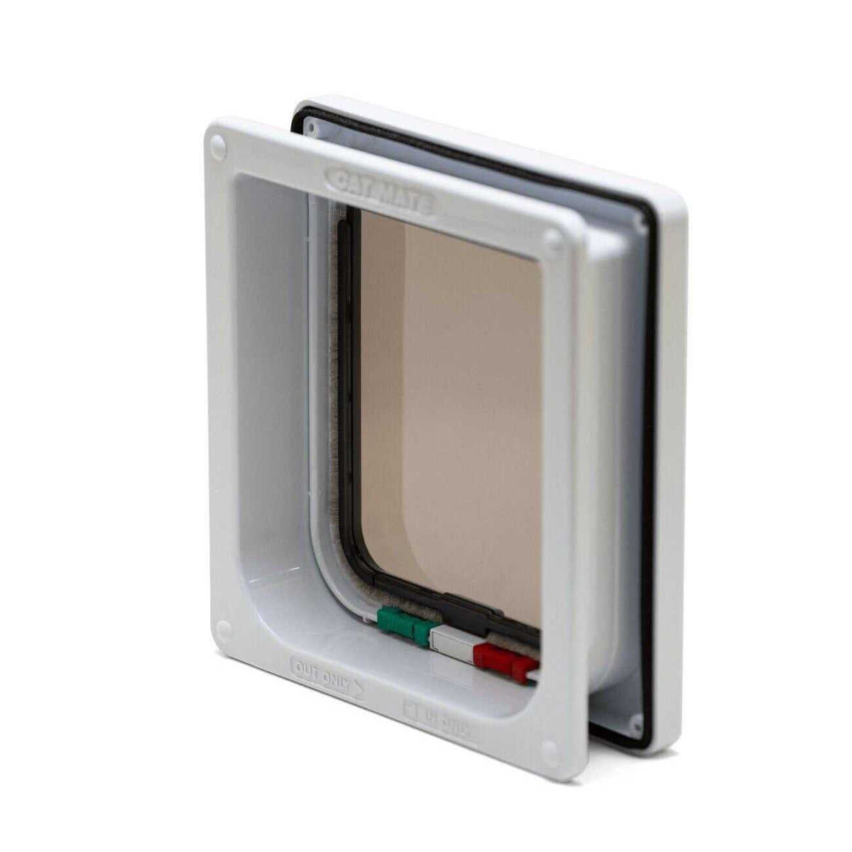 4 Way Locking Cat Flap with Door Liner A4127