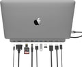 USB C Docking Station with 100W PD, 4K HDMI, DisplayPort, VGA, Ethernet, Card Reader, USB 3.0, Aux Adapter W750