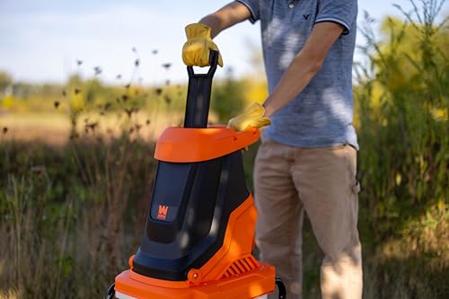 Black Electric Wood Chipper and Shredder R52310