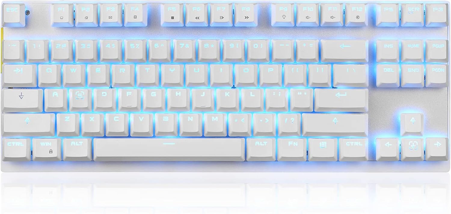 87 Keys Wired Mechanical Gaming Keyboard X10492