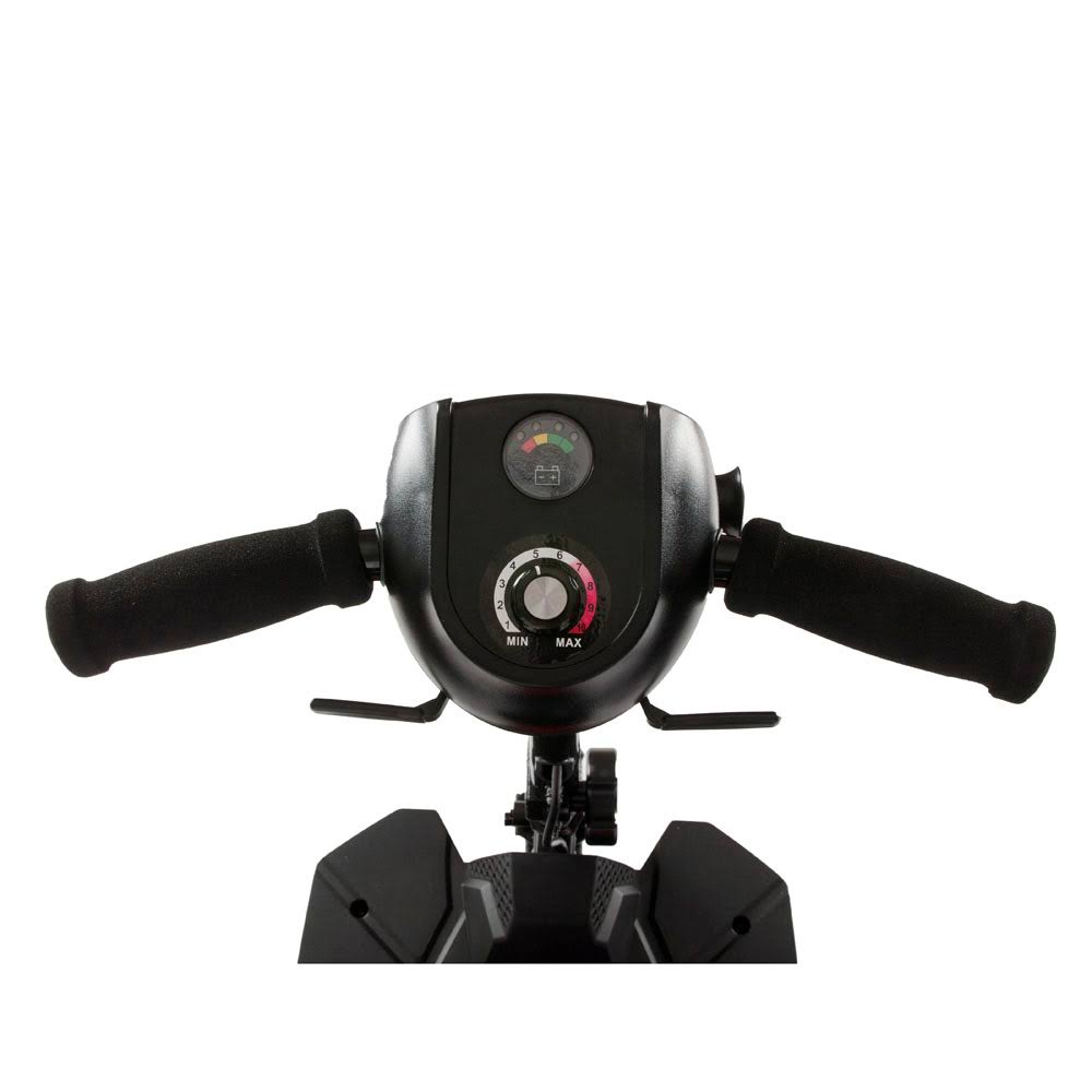 Red 4 Wheel Transportable Power Mobility Scooter F29618