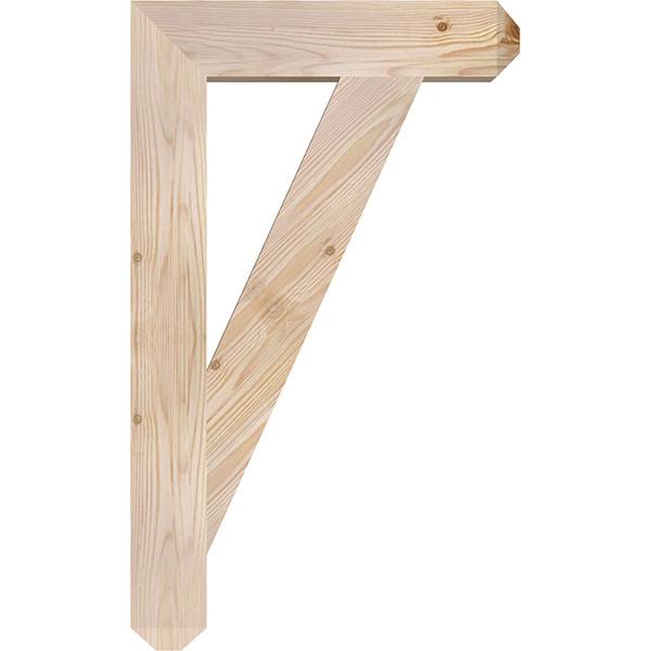 Traditional Craftsman Smooth Bracket, Douglas Fir W31024