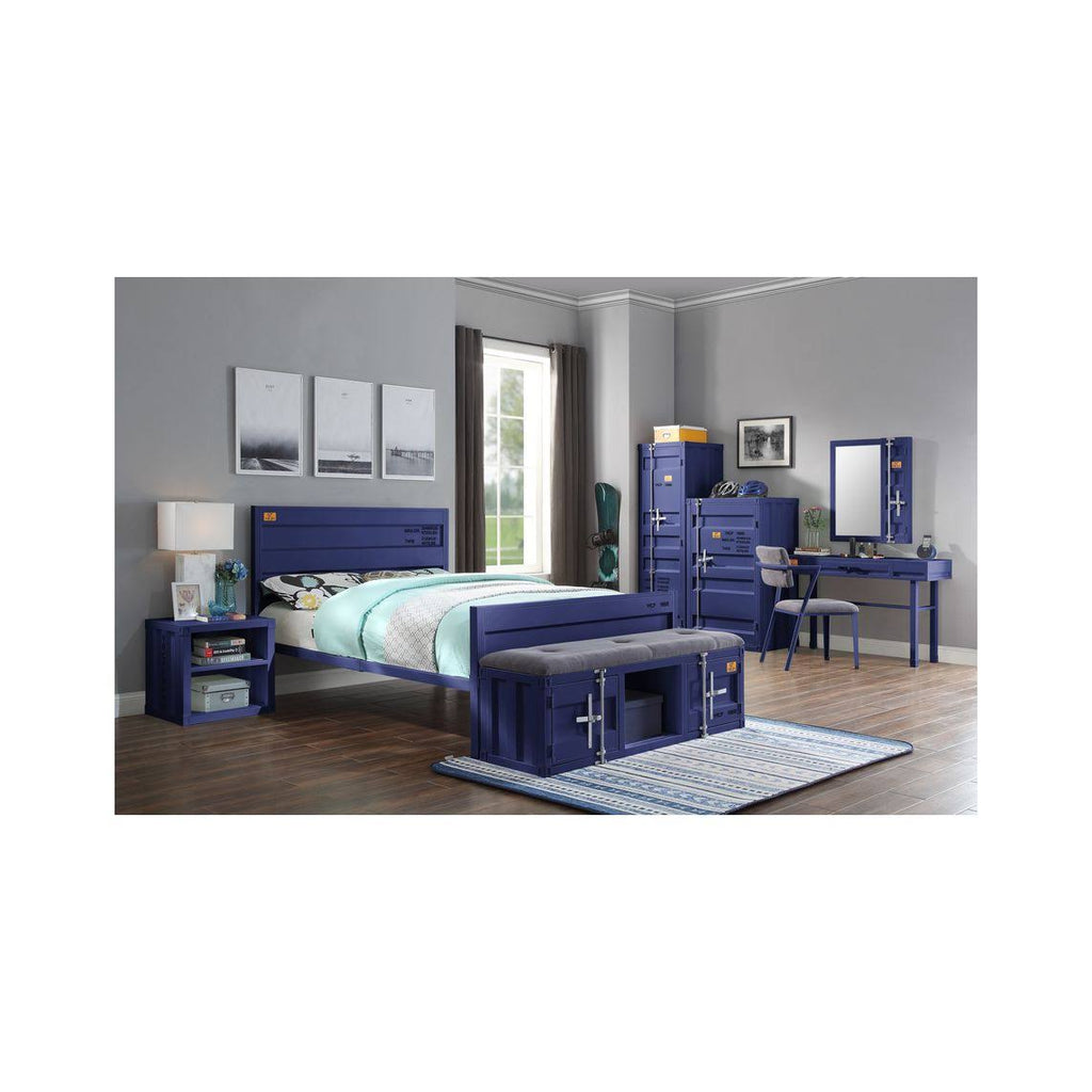 Blue Full Bed X8244