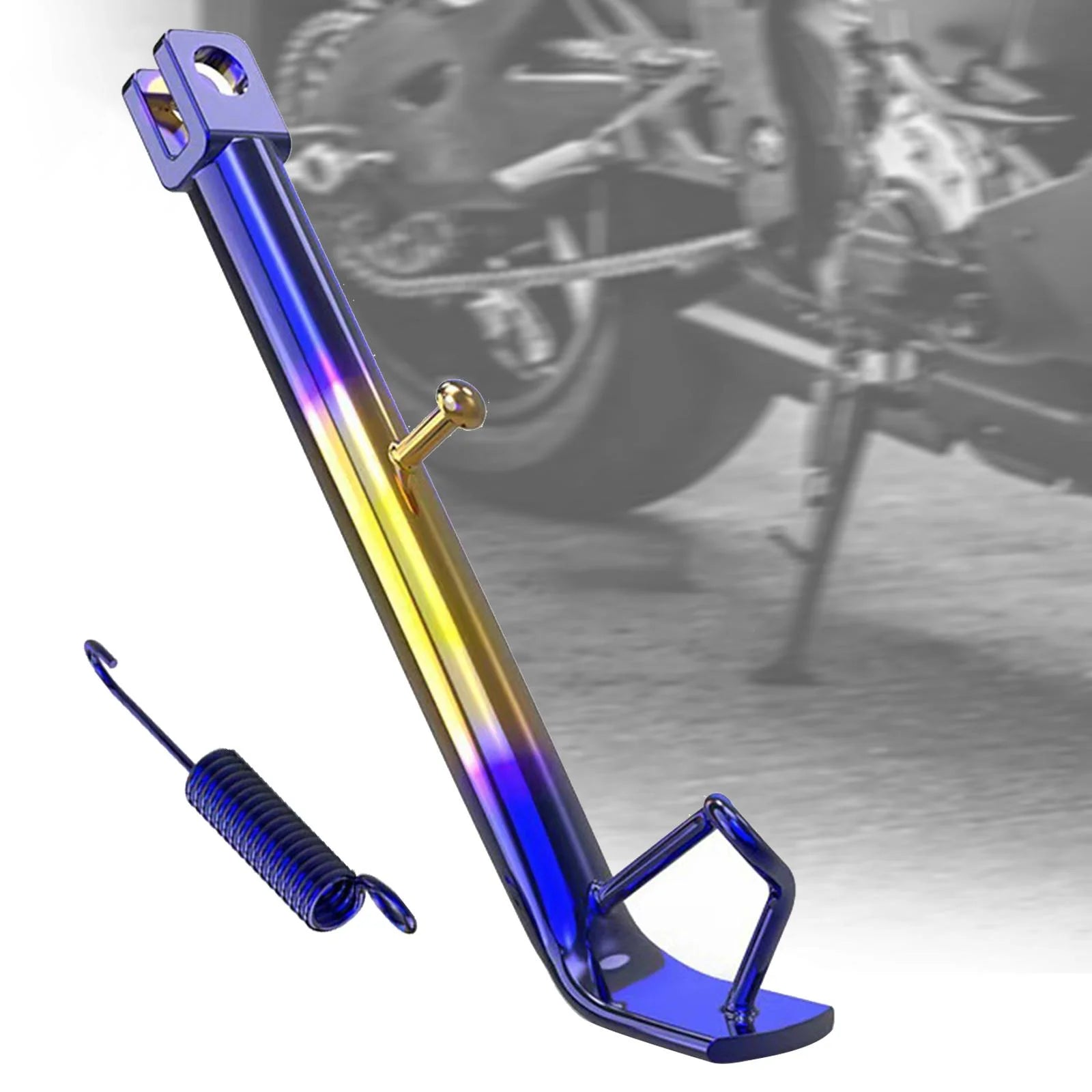 Motorcycle Kickstand Foot Side Stand Universal Heavy Duty 25 CM O26288
