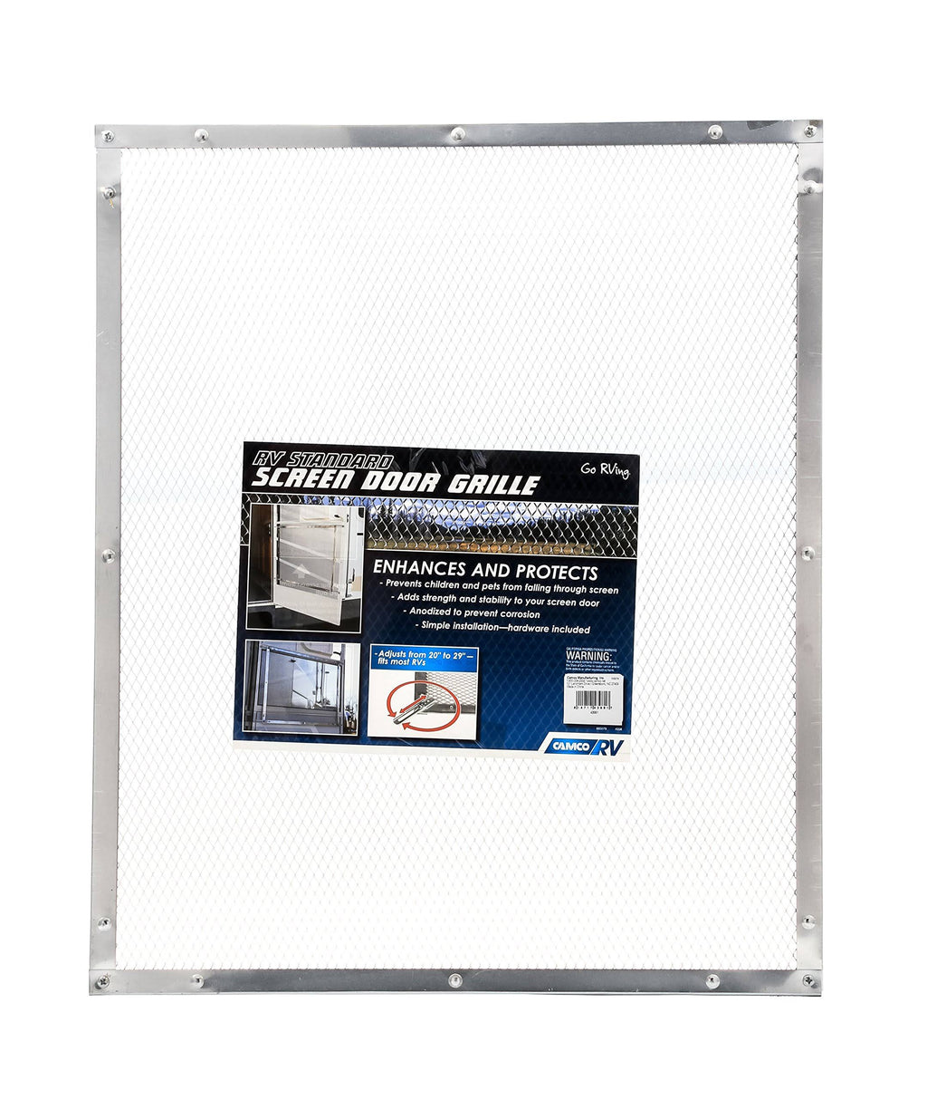 Aluminum Screen Door Standard Mesh Grille E779