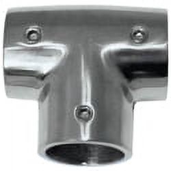90° Tee Rail Fitting, 7/8", 316 SS Q780479