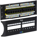 Patch Panel Cat 6 Front 12-Port J568