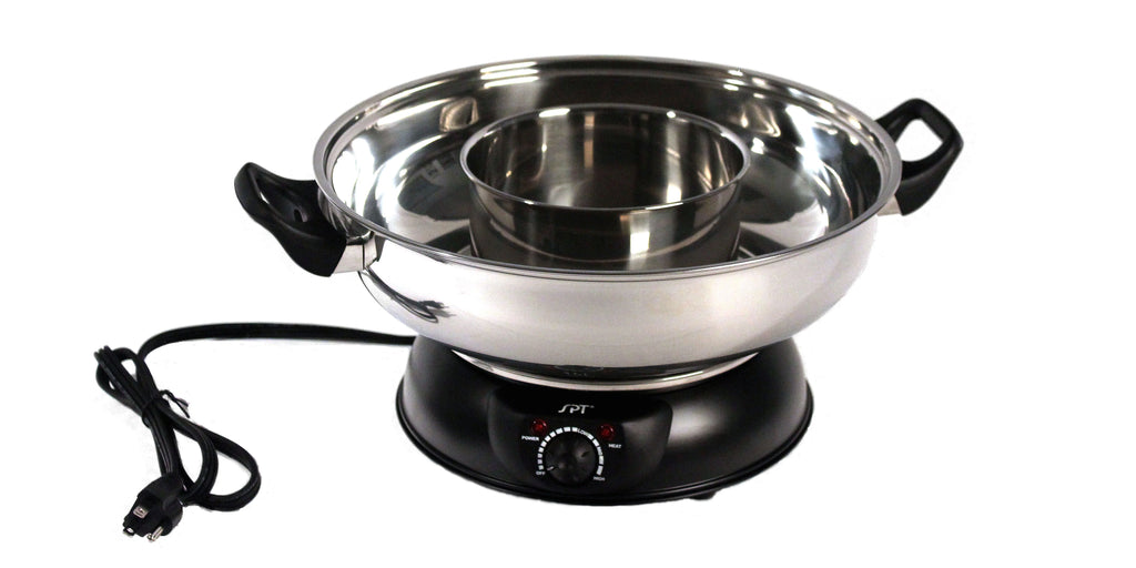 5-quart Stainless Steel Electric Shabu Shabu Pot L41264