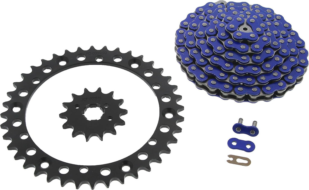 Blue Chain & Black Sprocket 14/40 Pack of 2 N27581