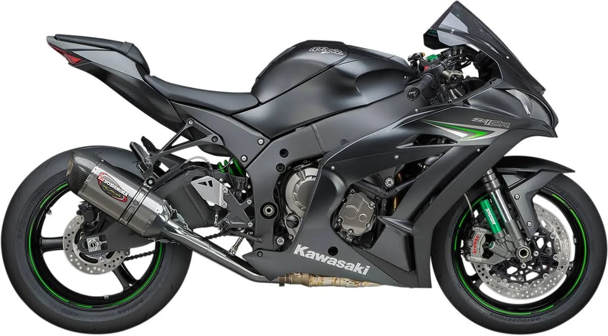 3/4 Exhaust Systems Stainless Carbon F214512