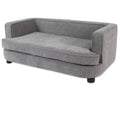 Pewter Sofa Dog Bed B301176