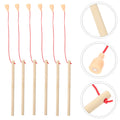 5Pcs Wooden Magnetic Fishing Poles Toys T9091