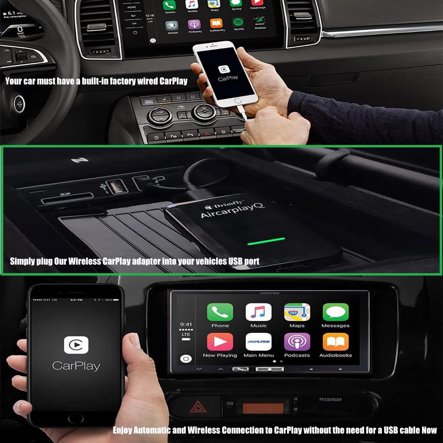 Wireless CarPlay Adapter G284