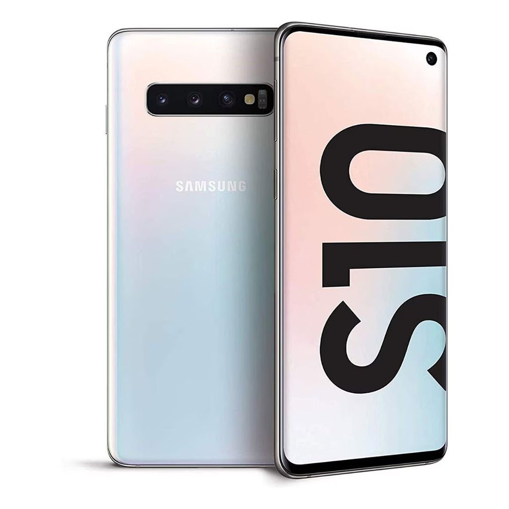 Prism White 128GB Unlocked Galaxy S10 Q138595