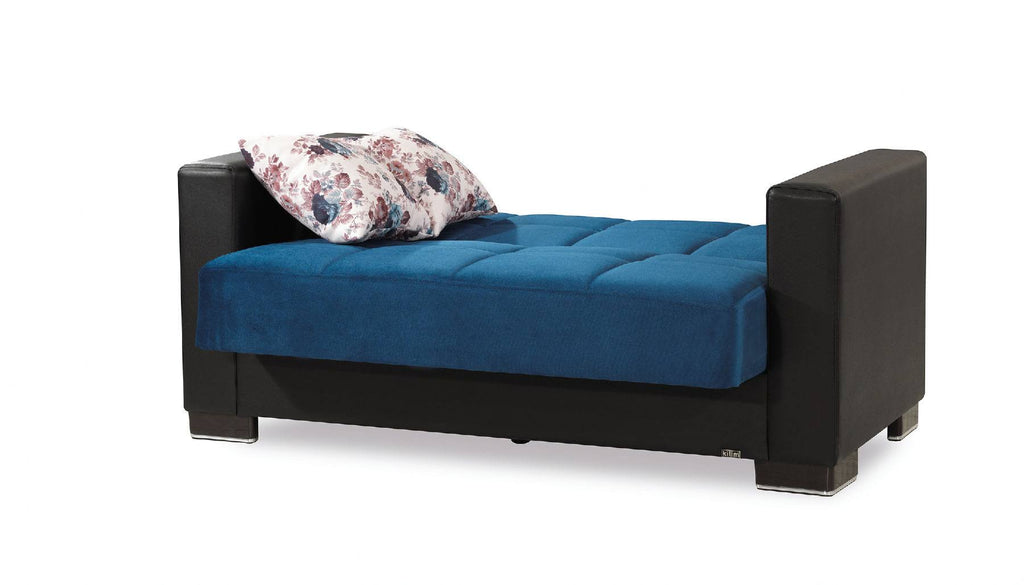 Emerald Blue Loveseat S4597