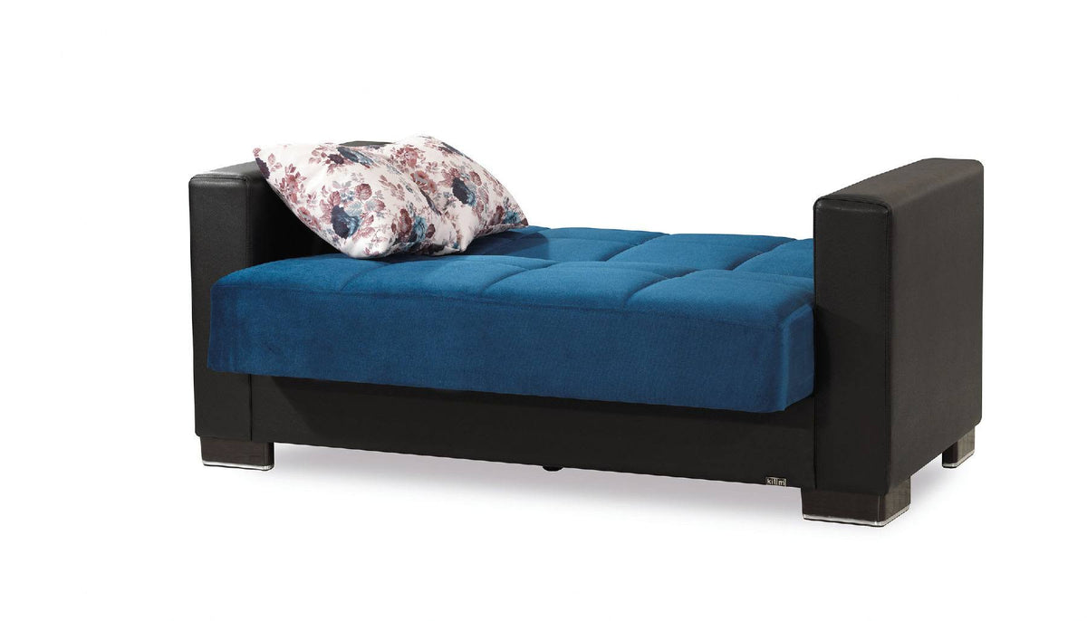 Emerald Blue Loveseat S4597