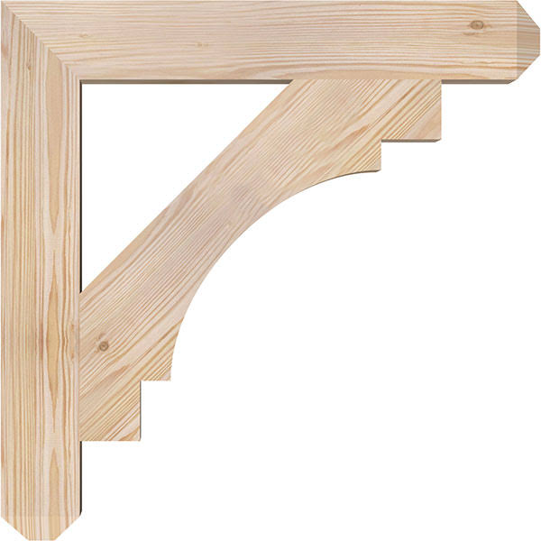 Douglas Fir Smooth Bracket N2398